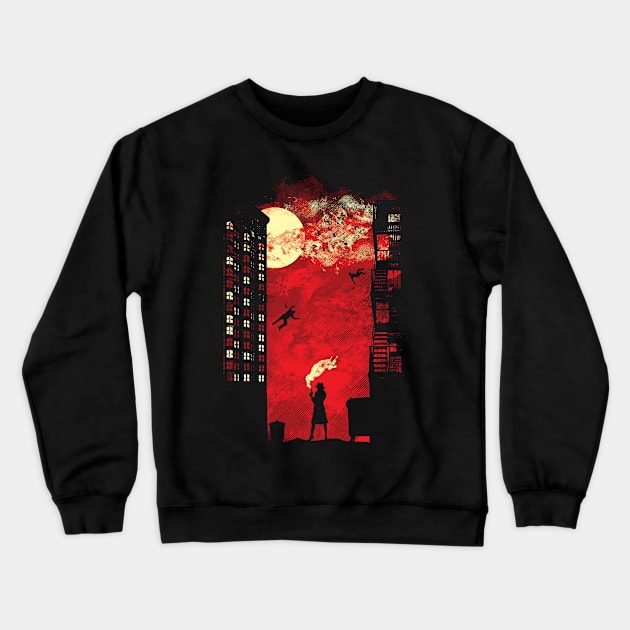 Dressed To Kill Crewneck Sweatshirt by Daletheskater